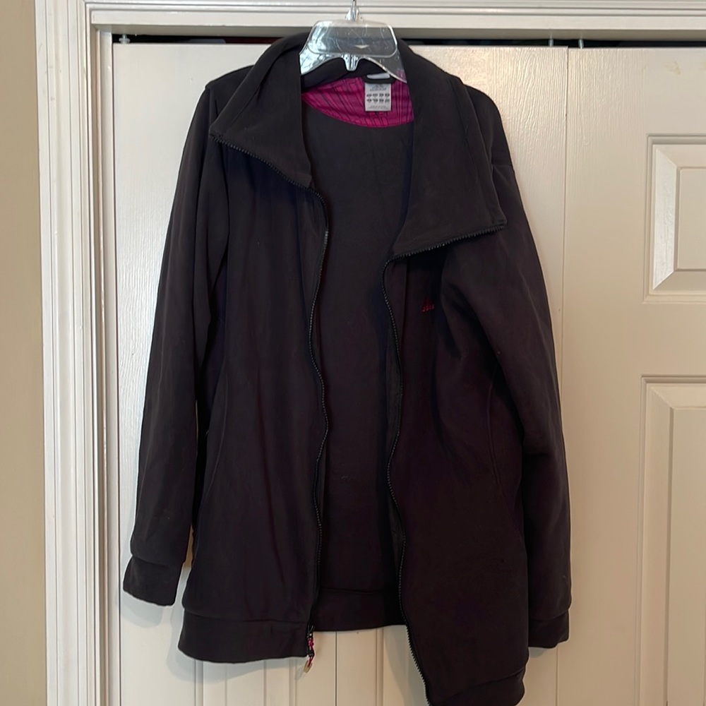NWOT. Adidas fleece jacket. Super soft.